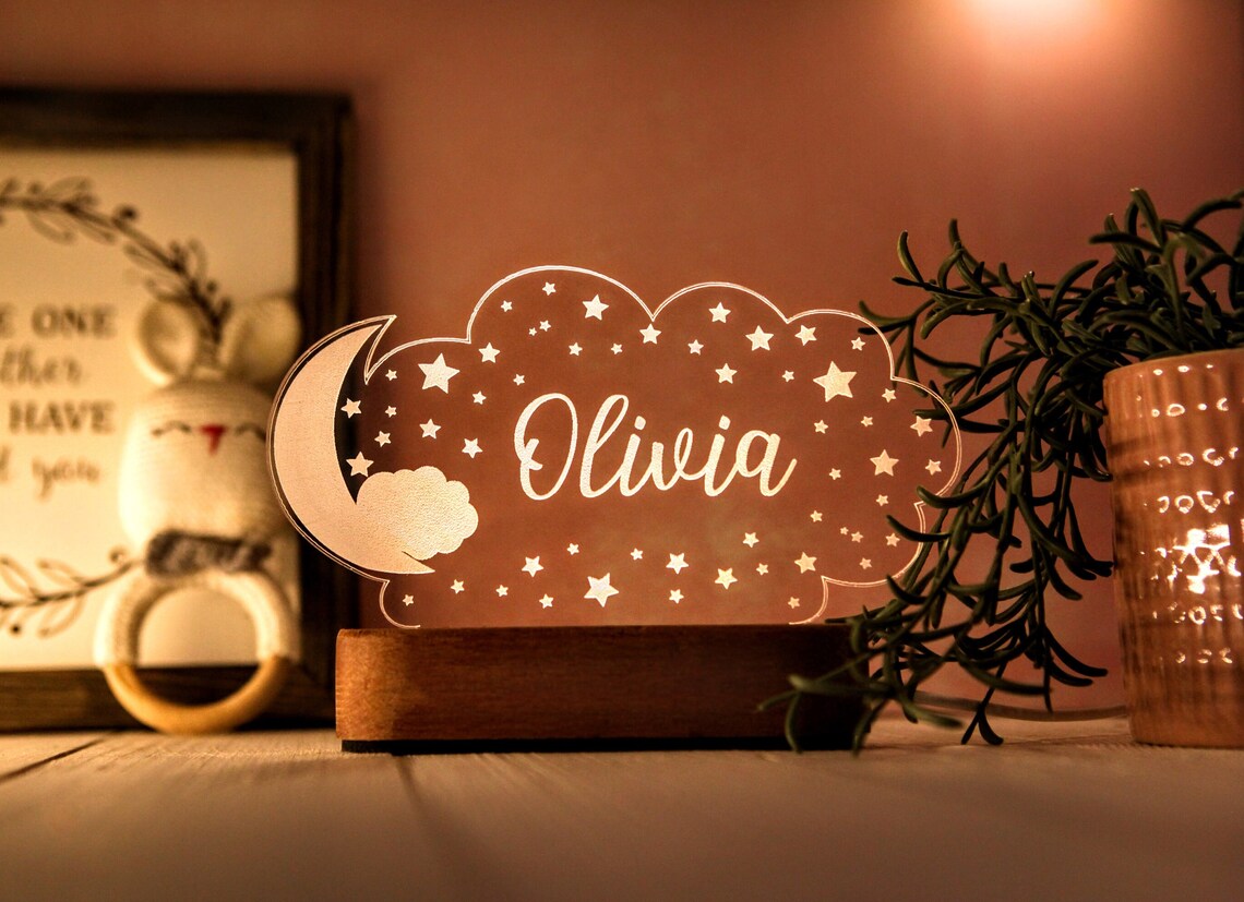 Kids Name Night Lamp