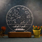 Constellation Map Personalized Night Lamp