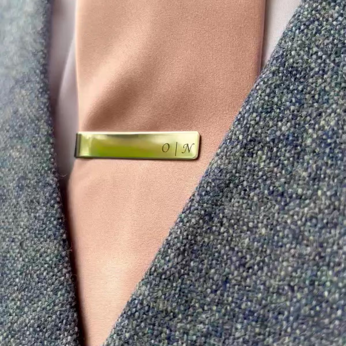 Custom Engraved Cufflinks for Men (Groom / Groomsmen / Husband / Dad)